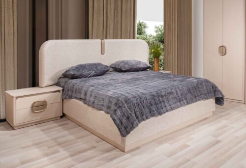 Öykü Başlık & Karyola (Bej)