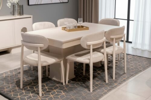 Öykü Yemek Odası Takımı (Bej)