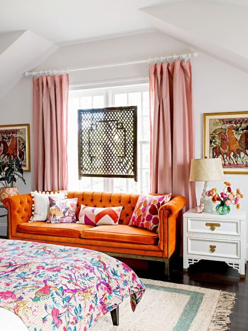 Ev Dekorasyonunda Turuncu ile Uyumlu Renkler