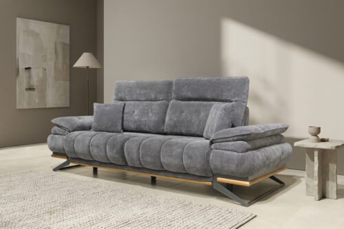 Lüx Bianca Üçlü Koltuk